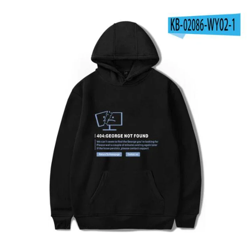 Georgenotfound Gnf Merch Funny Hoodie Hip Hop Graphic Sweatshirts Harajuku Tracksui Poleron Hombre Streetwear Oversized Clothes