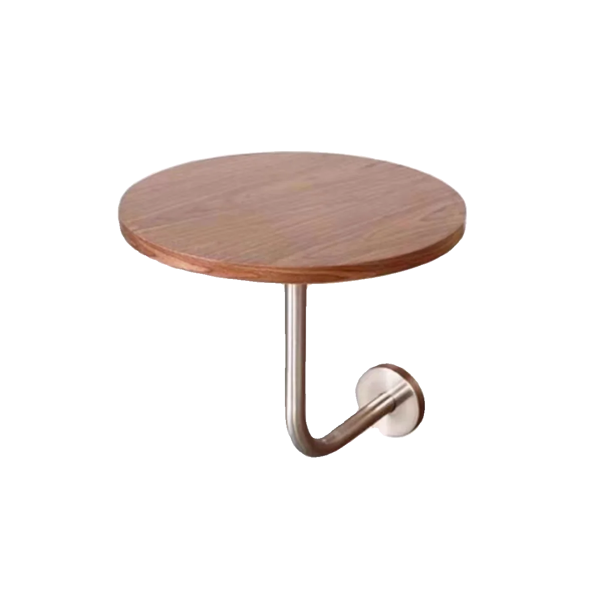 

Wall-Mounted Cafe Table Round Side Table for Bakeries Coffee Shop Corner Desk Space-Saving Bar Storage Rack Bistro Wall Tables