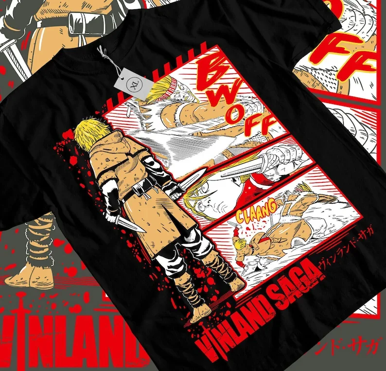 Vinland Saga Shirt,Thorfinn Shirt,Anime,Vinland,Askeladd,Manga Shirt