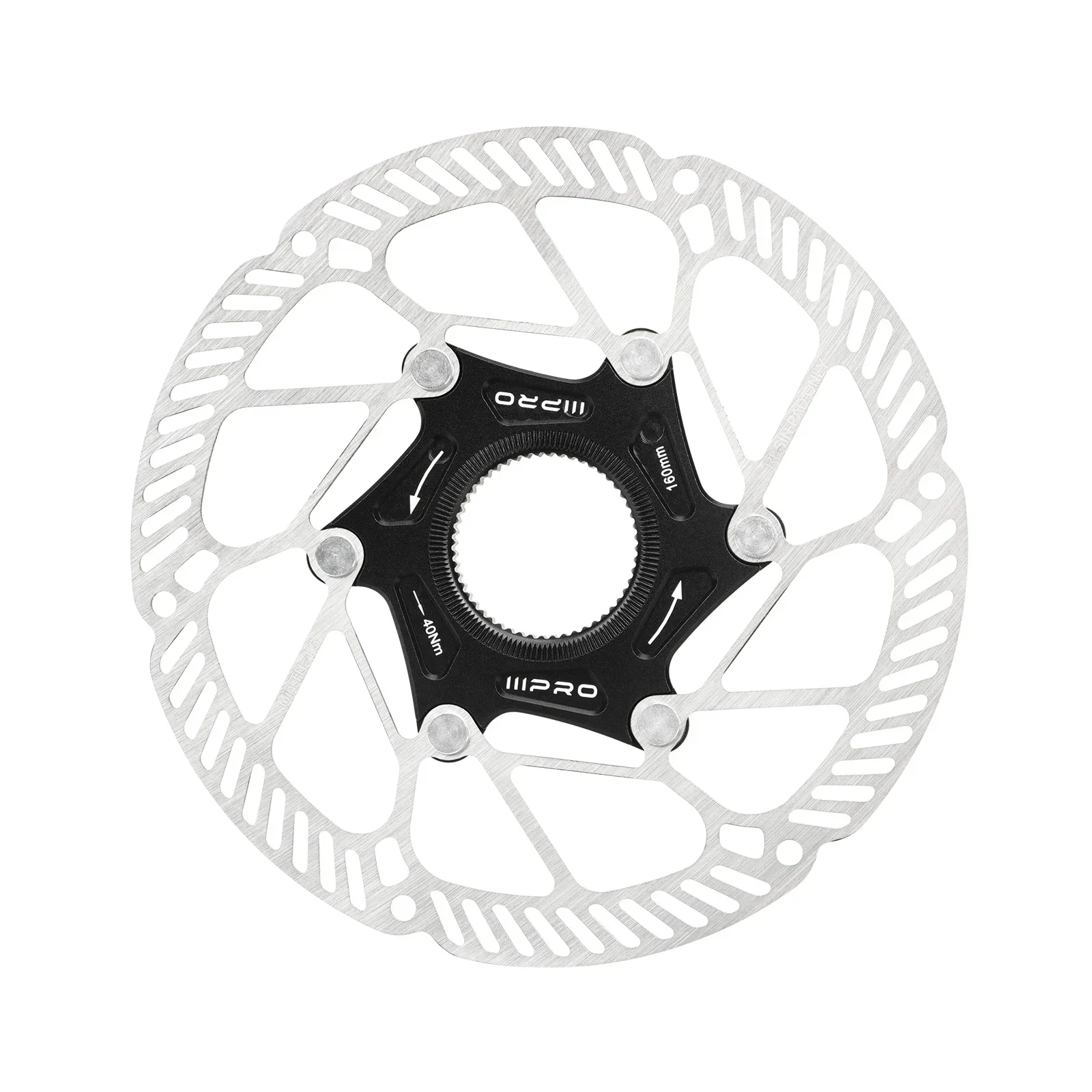 IIIPRO مكبح قرصي الدوار خفيفة مركز قفل مكبح قرصي الدوار 140/160 مللي متر 1.8 مللي متر سمك القرص المجوف للطريق/الدراجات الجبلية #6