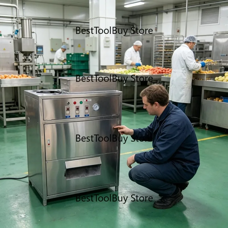 

Big Capacity Onion Peeler Machine 500kg/h with Dry Peeling Function for Factory