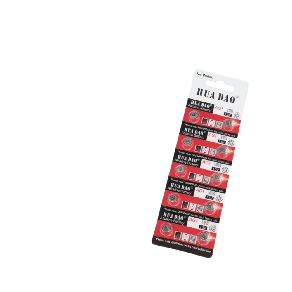 قدرة عالية 5-50 قطعة AG1 SR621SW 364 363 LR621 LR60 164 1.5 فولت عملة قلوية زر الفضة عملة ساعة البطارية مع 1 قطعة هدية