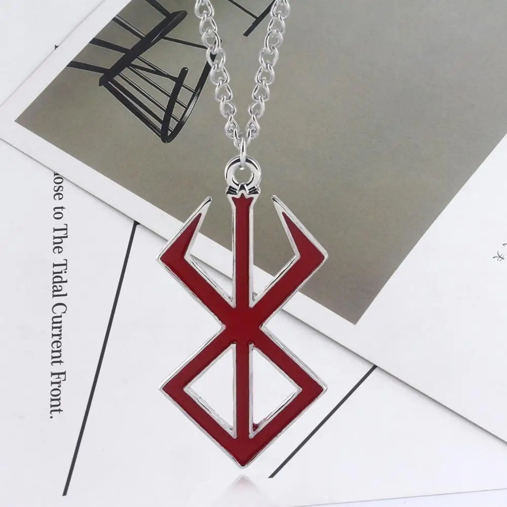 Women Simple Anime Cosplay Red Charm Pendant Keychain Necklace Gift Keyring Key Chain Key Holder Keychains image 4