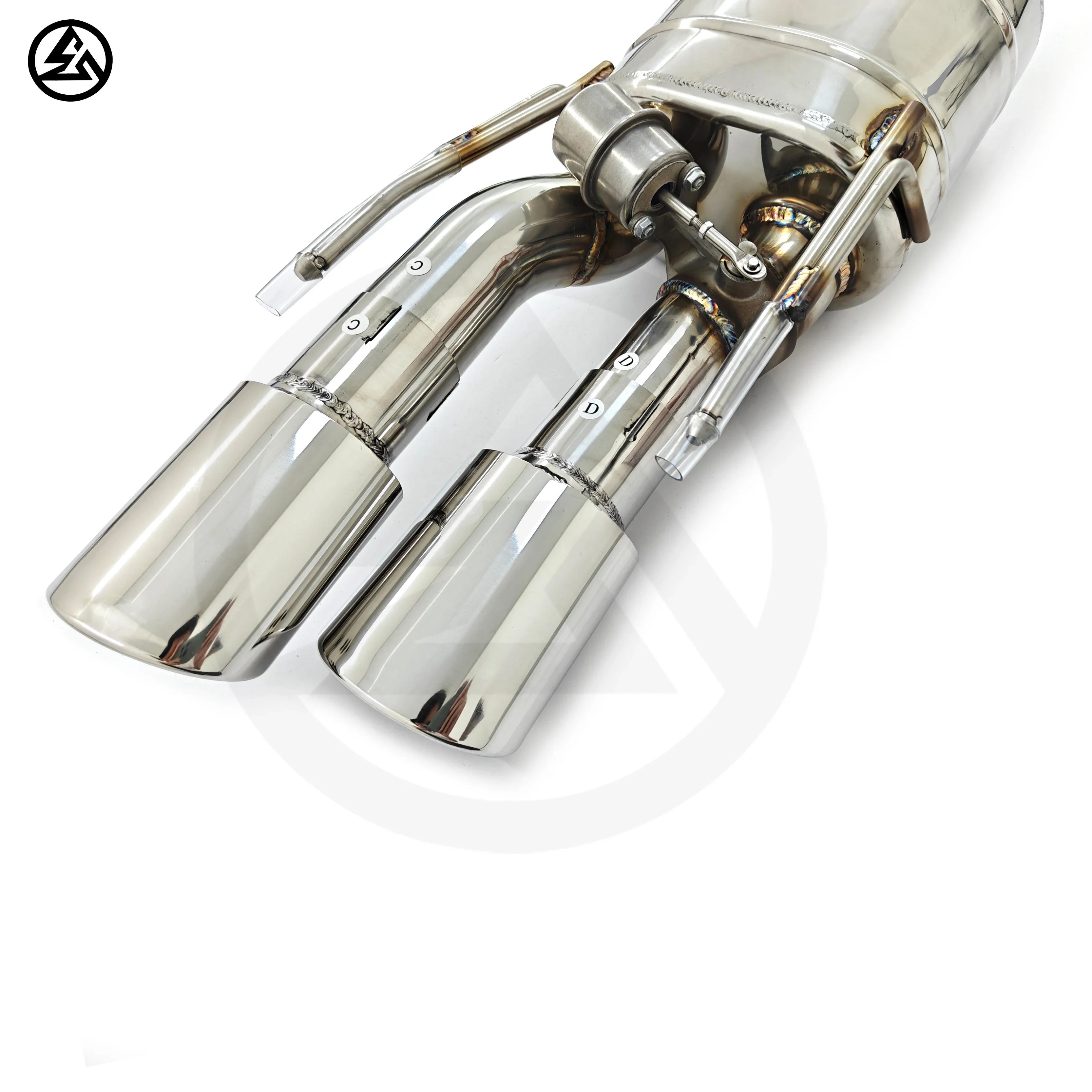 SS304 Valvetronic Exhaust System for Lexus GSF GS F 5.0L V8 Valved Muffler Remote Control Catback Exhaust System