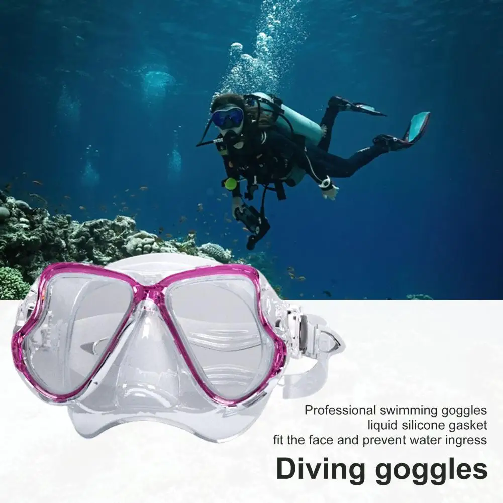 Waterproof Snorkel Goggles Diving Goggles with Detachable Design Premium Adults Diving Goggles with Tempered for Men for Diving