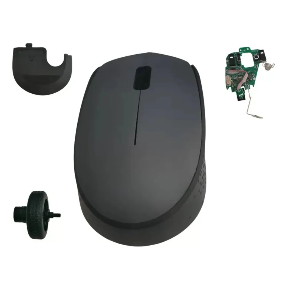 For Logitech M170 Mouse Shell Mainboard Scroll Wheel Battery Cover Repair Parts (002)