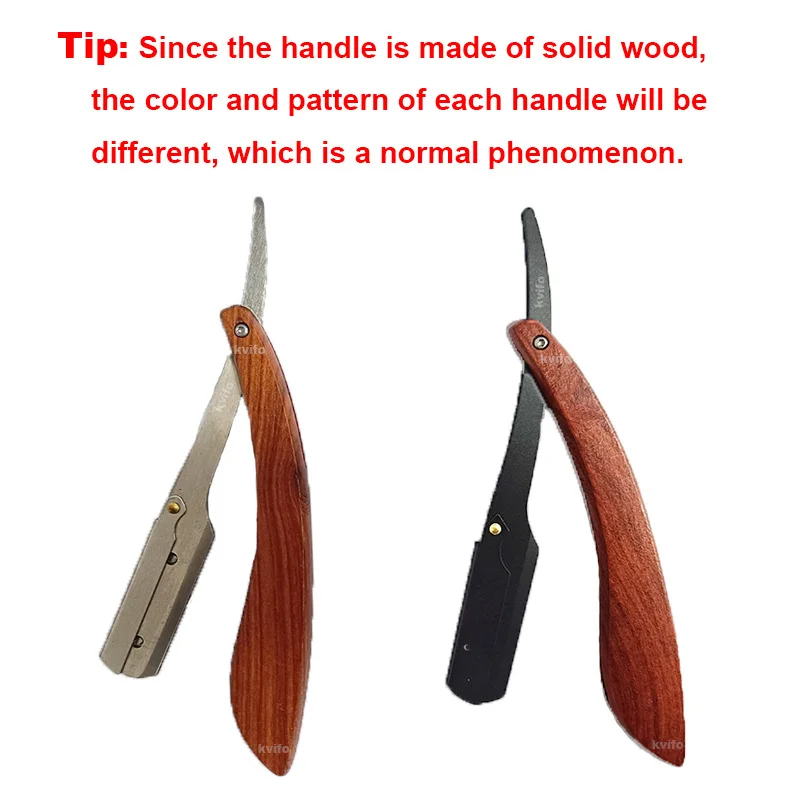 Männer Professionelle Barber Razor Manuelle Rasierer Gerade Kante Holz/metall Griff Rasierer Klapp Rasieren Rasur Mit Klinge