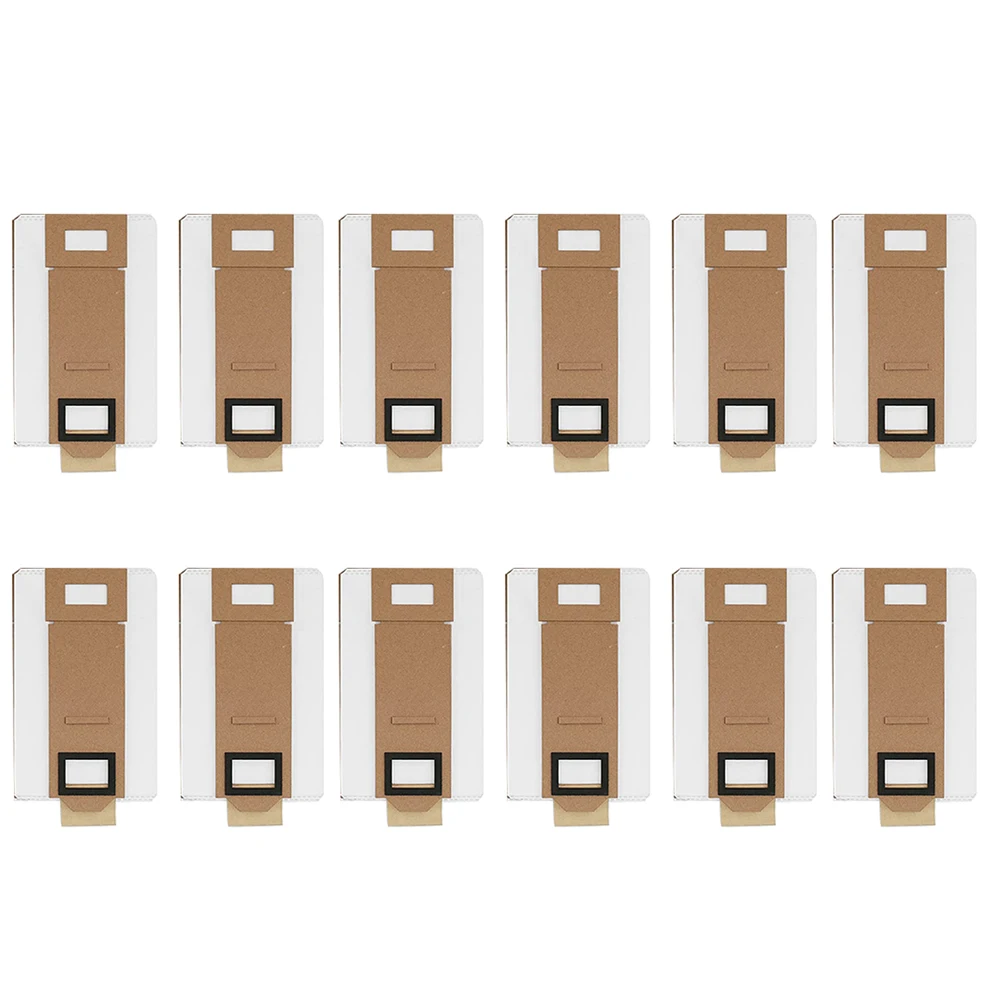 AC66 12 Pack Vacuum Bags Replacement for Roborock S7 T7S T7S Plus Dust Bag Vacuum Cleaner Accessories Spare Parts