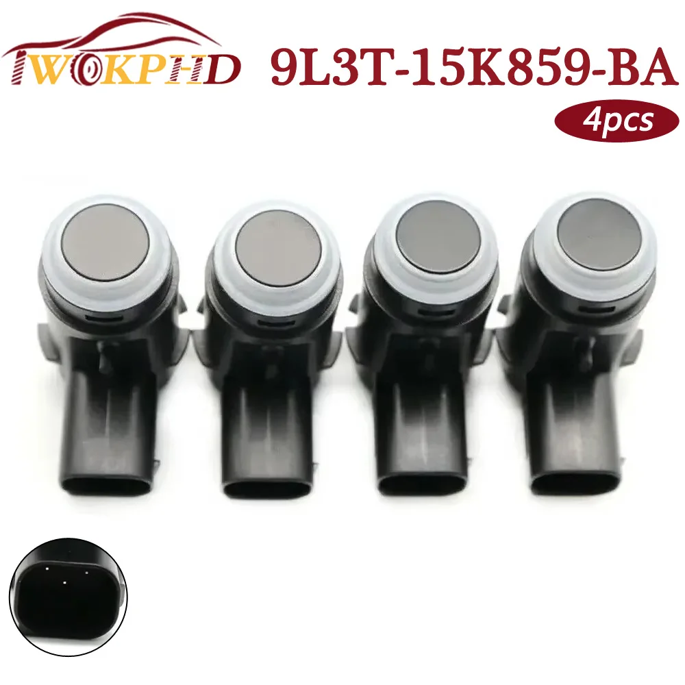 4pcs/lot Car PDC Parking Sensor Bumper Reverse Assist For FORD F-150 3.5 3.7 5.0 6.2L V6 V8 2009-2014 9L3T-15K859-BA