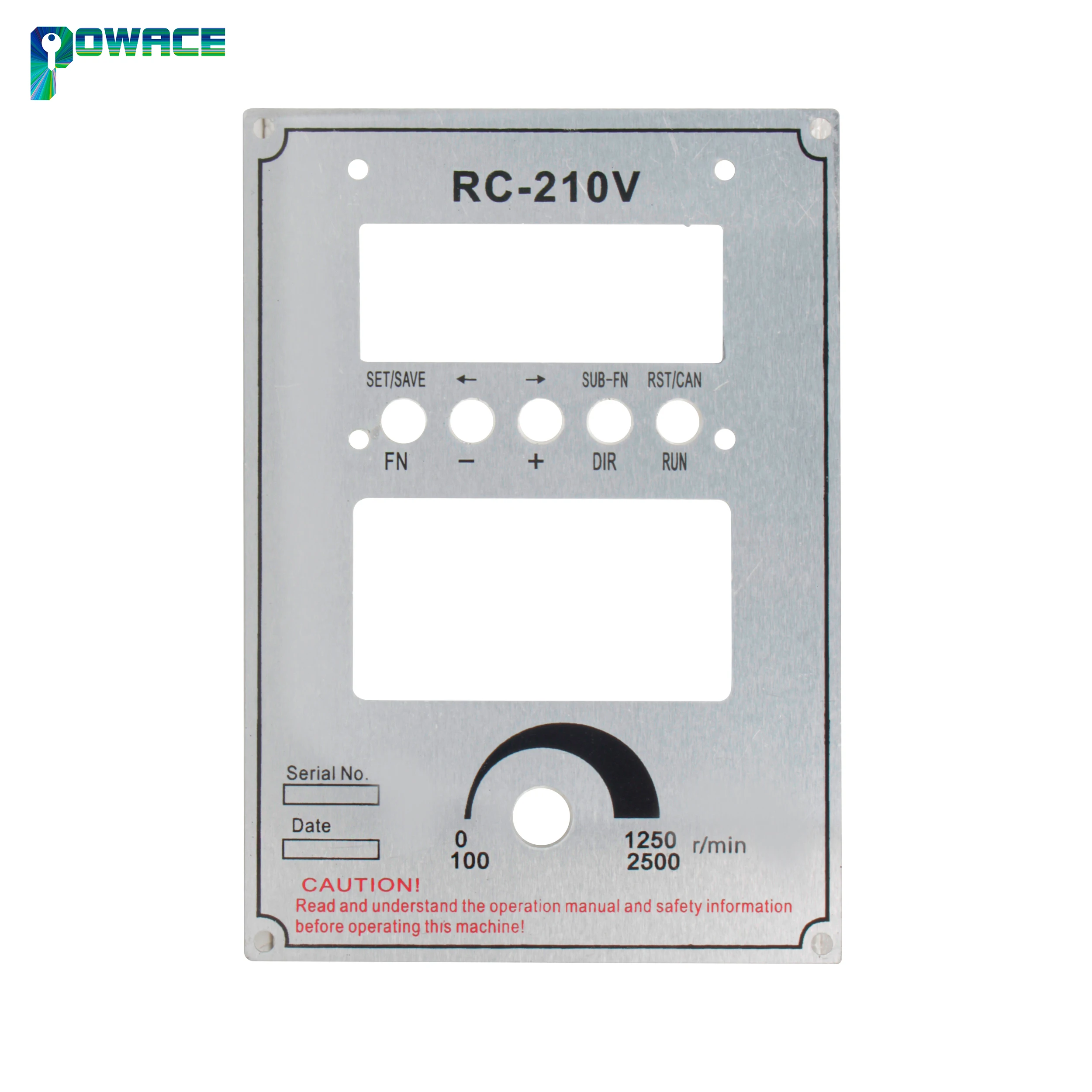 Aluminum Lathe Control Panel Board Card For 210V Lathe Spare Parts Accessories