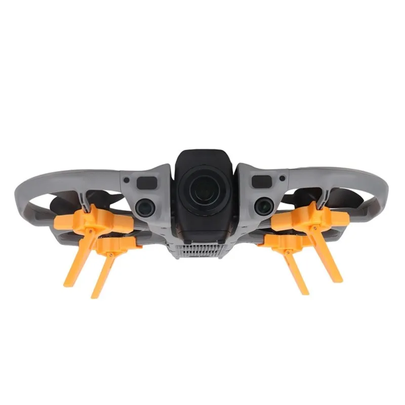 DT98 Mini Foldable Landing Gear for DJI Avata360 Height Extended Leg Quick Release Bracket Orange