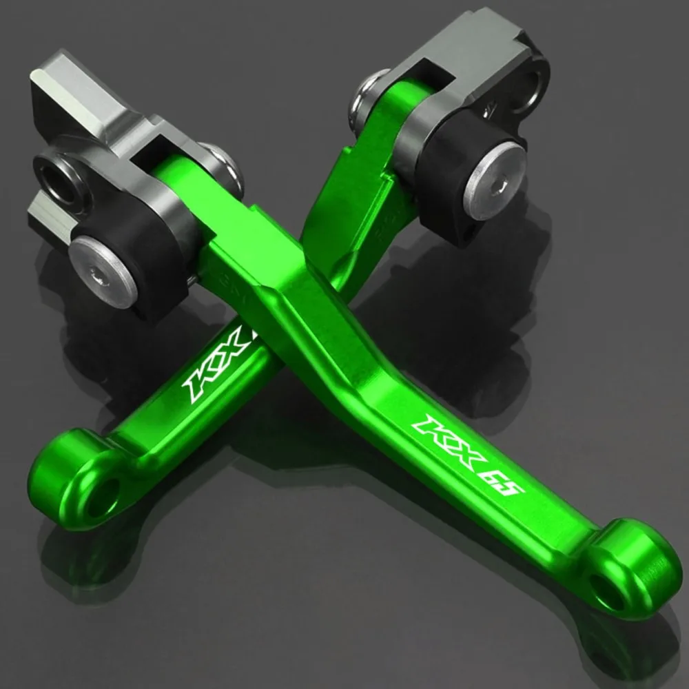 For KAWASAKI KX65 KX 65 kx65 2000-2023 2022 2021 2020 2019 2018 Folding Pivot Brake Clutch Levers Handle Off-Road Pit Dirt Bike
