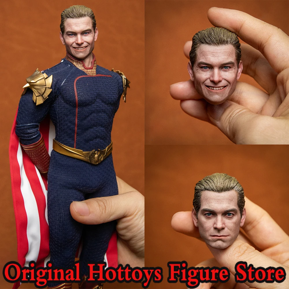 

SOOSOOTOYS SSH-005 1/6 Scale Male Soldier John Lander Head Sculpt Set Guardian Hero Head Carving Fit 12'' Action Figure Body