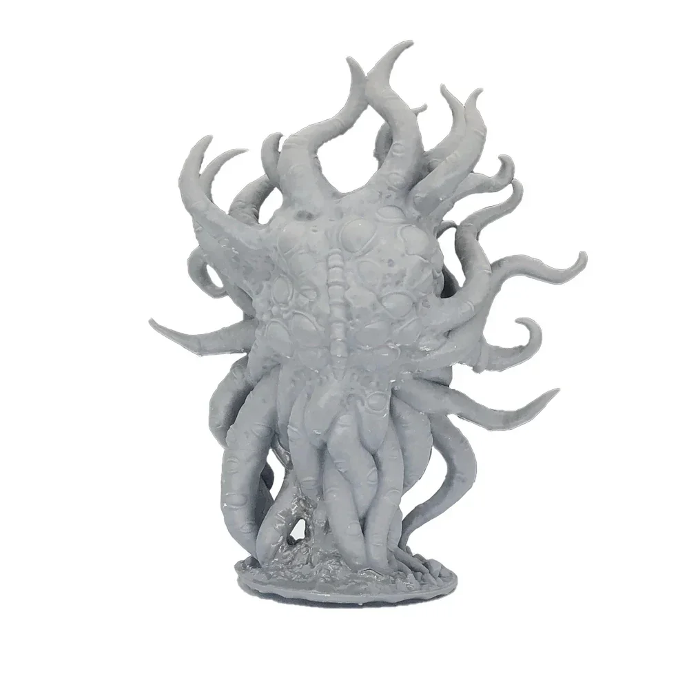 Cthulhu Mythos Resin Figure Model Kit Yog-Sothoth 12cm Battle Flag Modelling Assembly Unpainted Kits Diy Toys Hobby Tools A190