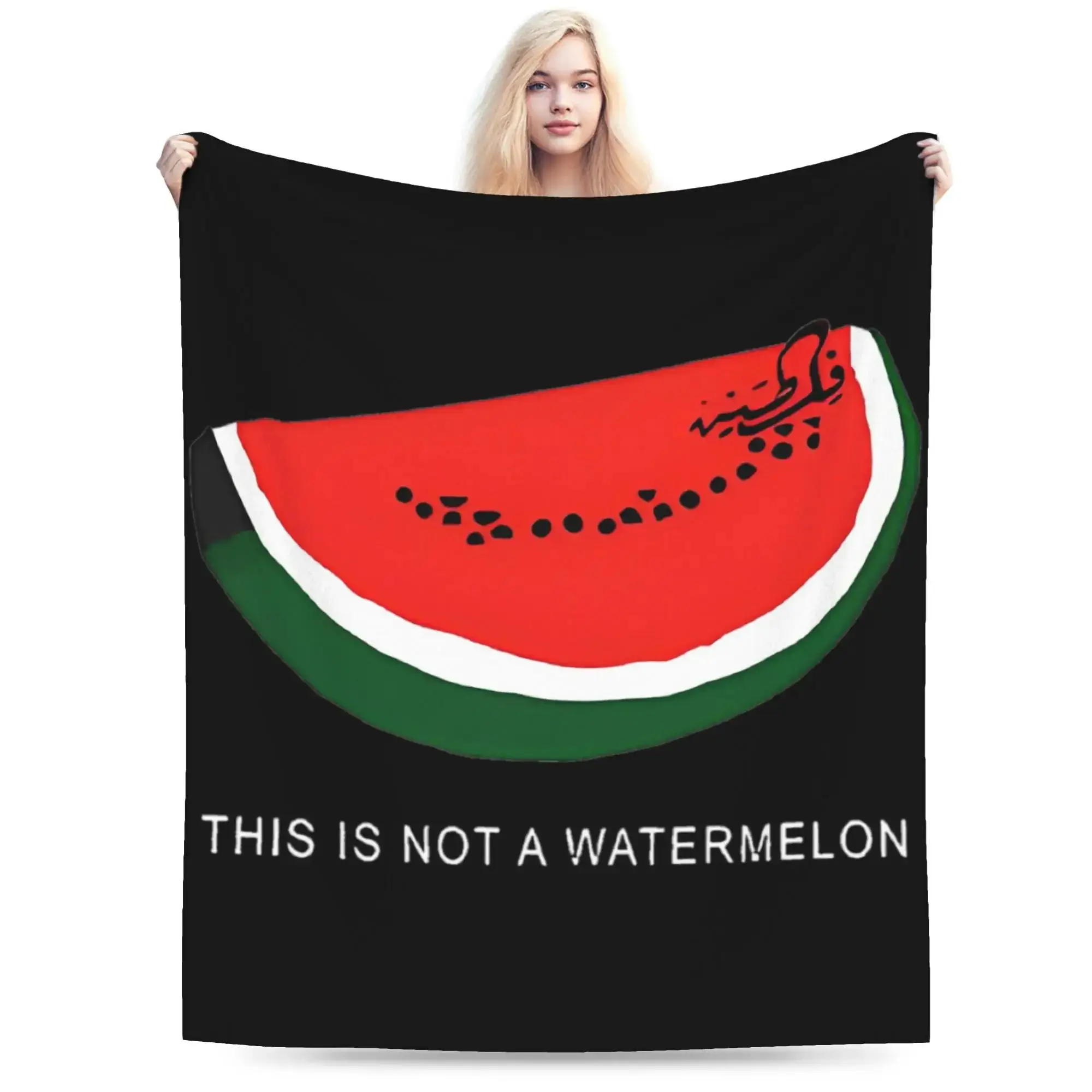 

Плед-одеяло Watermelons Palestined, супермягкий плюшевый плед для детей и взрослых, для дивана, кресла, кровати, фланелевое покрывало