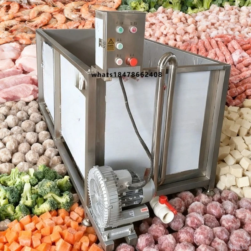 Meat Processing Machine Commercial Automatic Meat Thawing Equipment Frozen Seafood Beef Bubble Thawing Tank