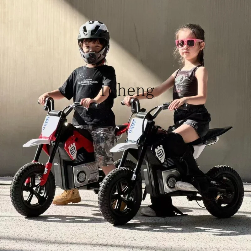 

TQH children's electric motorcycle baby toy car mountain off-road high-speed motorcycle can seat people