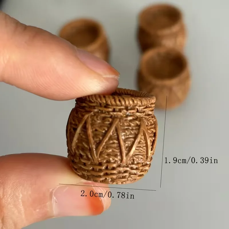 5 Stück Mini-Korbstühle aus Ku – Rattan Plant Basket Bewertung und Preis
