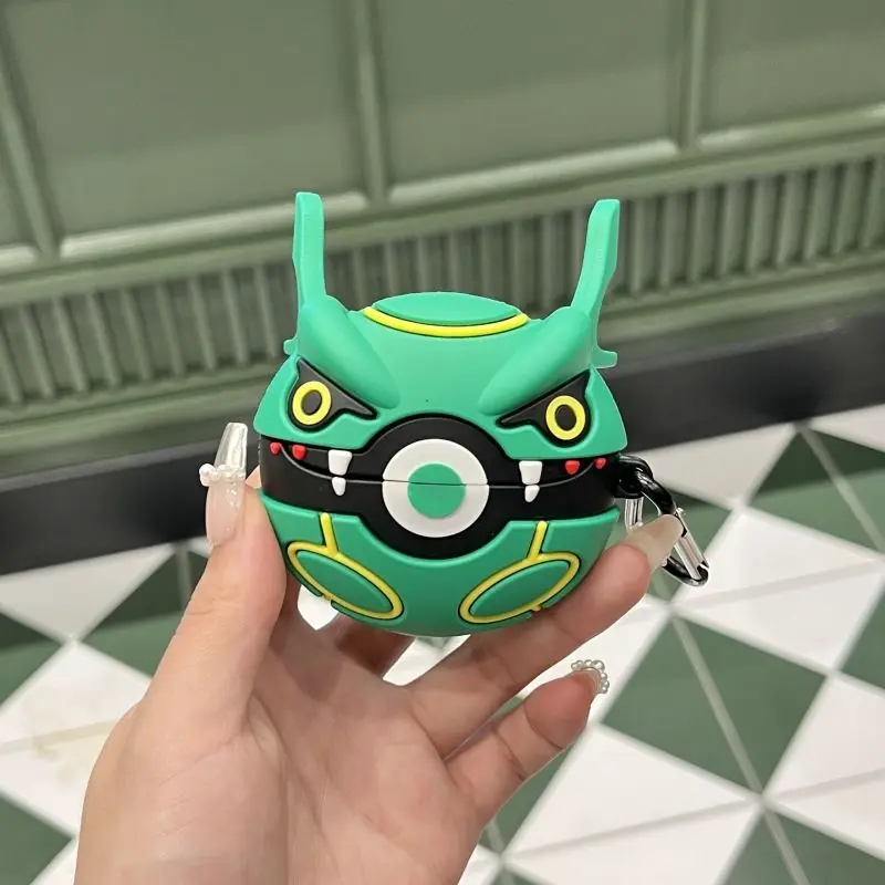 حافظة كرتونية من السيليكون لهاتف سامسونج جالاكسي بادز 3 برو مع حلقة تسلق ملحقات سماعة الرأس للحماية الكاملة لسماعات الرأس 3