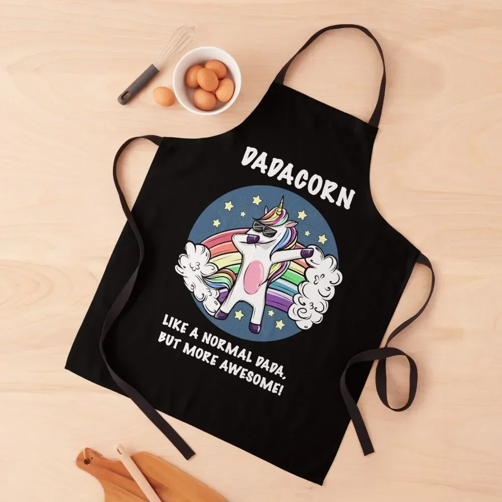 

Papacorn-Like a normal papa but more awesome! Apron For Woman For Men Waterproof women Apron