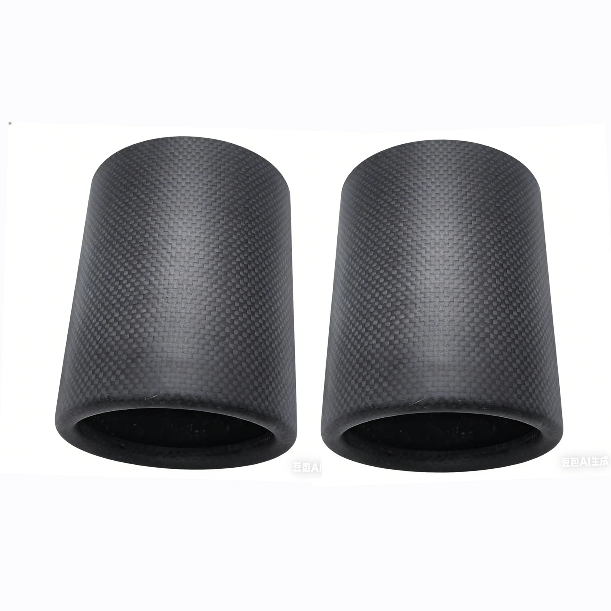 For VW Volkswagen Golf MK8 MK7.5 GTI 2020-2024 Carbon Fiber Exhaust Tip Muffler Tail Throat Decorative Cover 1PC image 3