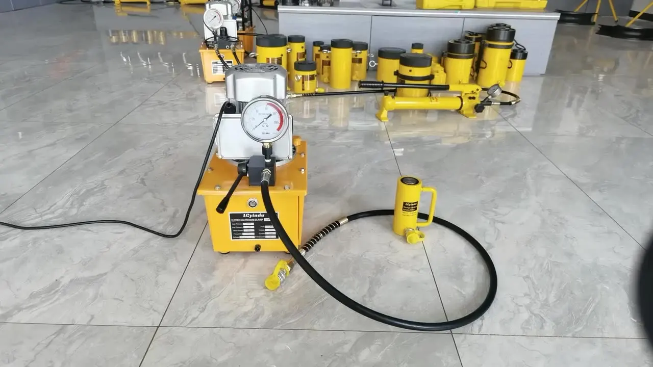 Electric Hydraulic High-pressure Oil Pump Hydraulic Press Foot-operated Hydraulic Station Electric Pump