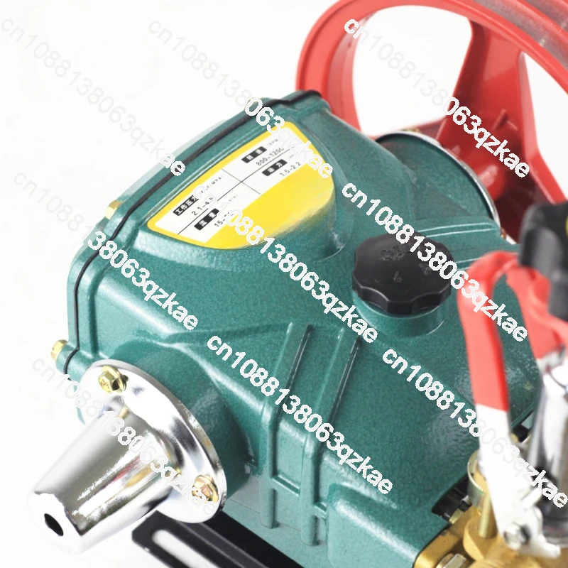 26/86 type three-cylinder plunger pump, agricultural high-pressure drug pump head motor sprayer ceramic no butter