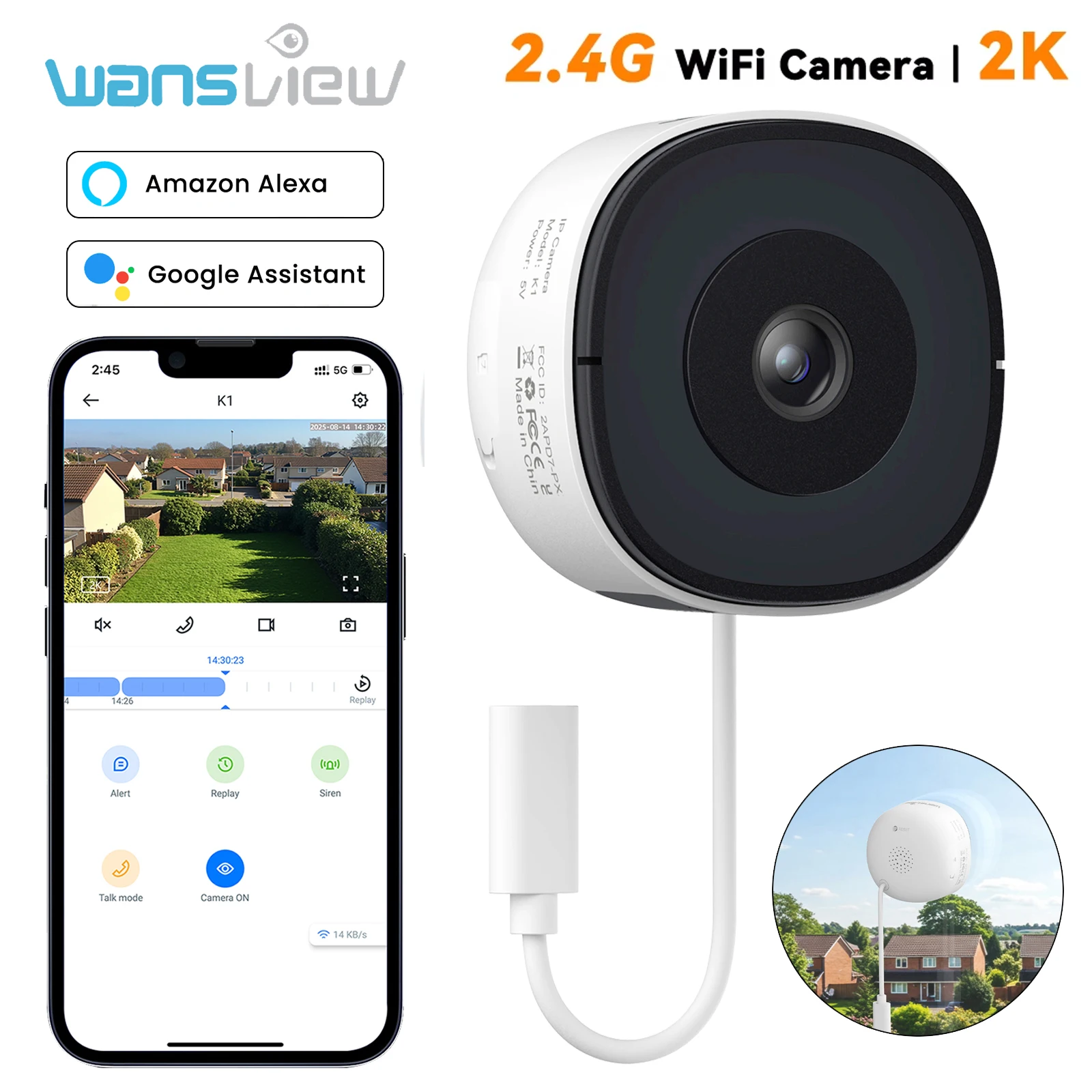 Wansview 2K 3MP Win… - image