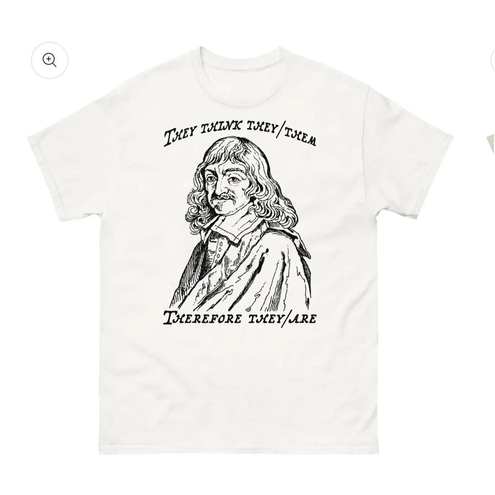 They Think Them Therefore Are shirt vintage Washed Breathable fashion Stretched homme Unisex graphic Top For Everyday Wear