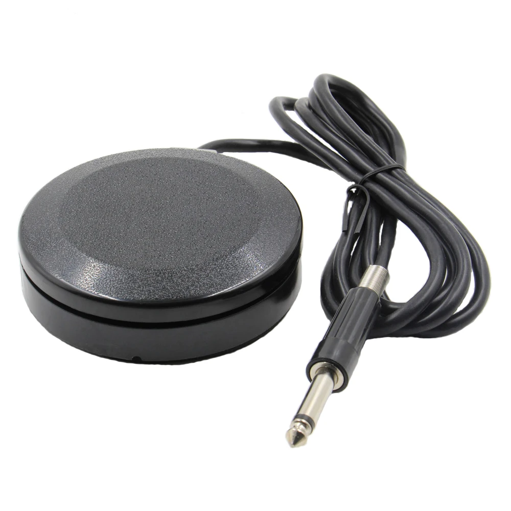 

Round Tattoo Foot Pedal Switch Hot Sale Black Foot Switch for Tattoo Power Supply Tattoo Accessories Free shipping