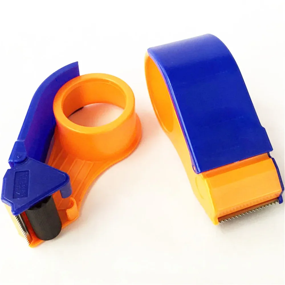 

2024 New Plastic Tape Dispenser 48/60mm Width Roller Tape Cutter Sealing Packaging Tape Holder Practical Packing Tools