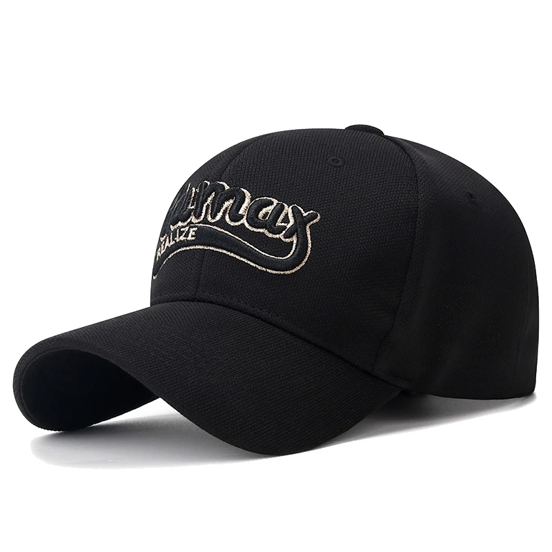 Large Head Circumference High Quality 3D Letter Embroidery Hardtop Baseball Cap Fashion Outdoor Casual Sport Sun Hat Trucker Hat