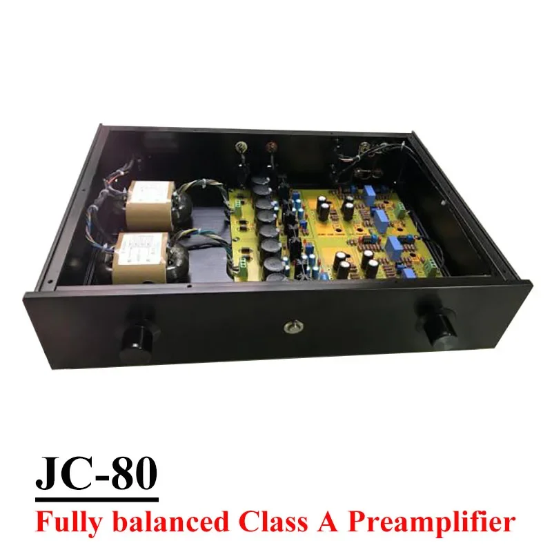 

JC-80 Fully Balanced Class A Preamplifier Warm Voice JFET FET Output Is Stronger Than Accuphase FM255 HIFI Audio Amplifier