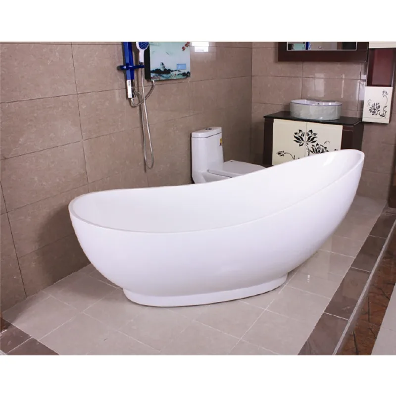 

Independent seamless integrated acrylic bathtub Hotel Engineering Internet celebrity Adult-only bathtub