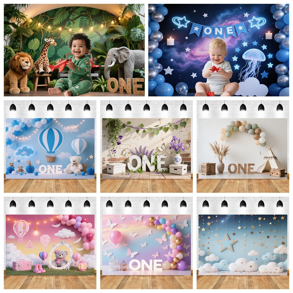 

Bbay 1st Photography Decorate Banner Sweet New Life Balloon Arch Birthday Decor Baby Shower Teddy Bear Background Studio Props