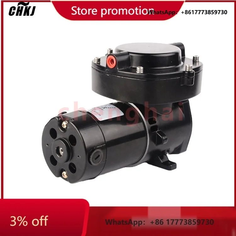 

CHKJ-2025NEWHigh Efficiency 12V DC 100W 8A 1.85bar Double Suction Pump Electric Diaphragm Vacuum Suction OEM Customizable"