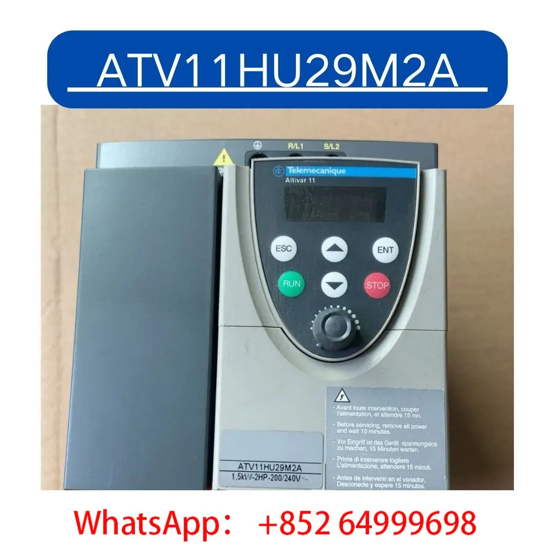 

ATV11HU29M2A inverter 1.5KW second-hand tested ok Fast Shipping