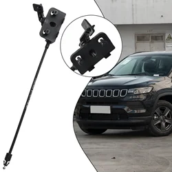 Per JEEP 2017-2021 Per COMPASS HOOD CATCH CAVO DI RELEASO SECONDARIO 68257542 AA ACCESSORI IN METALLO NERO PER VELICI