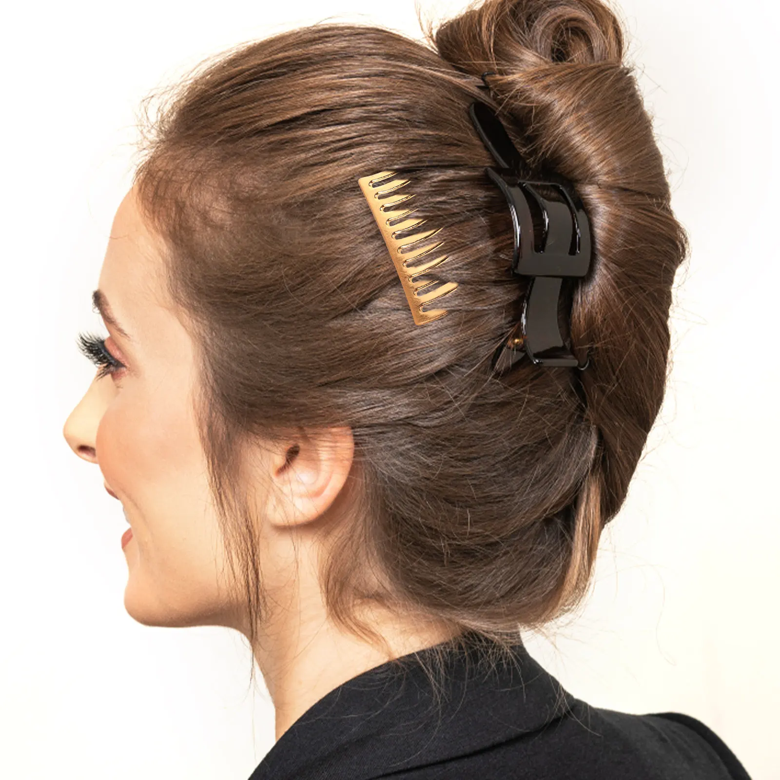 

Набор из 4 декоративных металлических боковых гребней для волос, устойчивых к ржавчине, для свадеб, выпускных вечеров и укладки причесок, аксессуары для волос