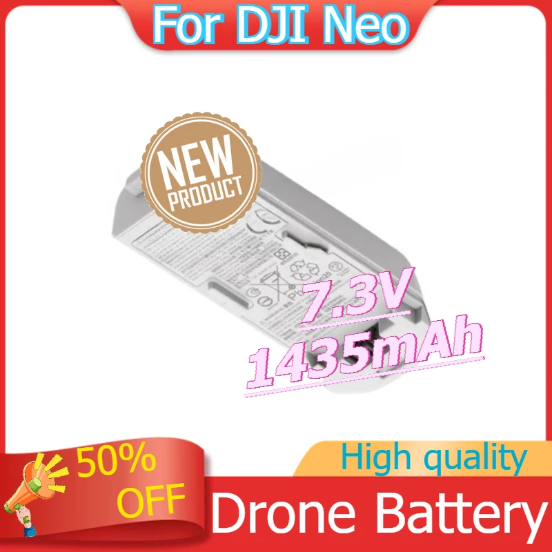 

for DJI Neo Intelligent Flight Battery Flight Time 18 Minutes Accessories Drone Battery 7.3V 1435mAh