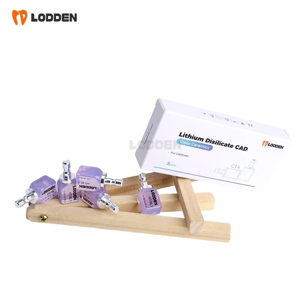 Lithium-Disilikat C14 BL1 Dental-Labor Glaskeramikblöcke HT für CAD/CAM Sirona Frässystem Zahnarztmaterial – Detail 6