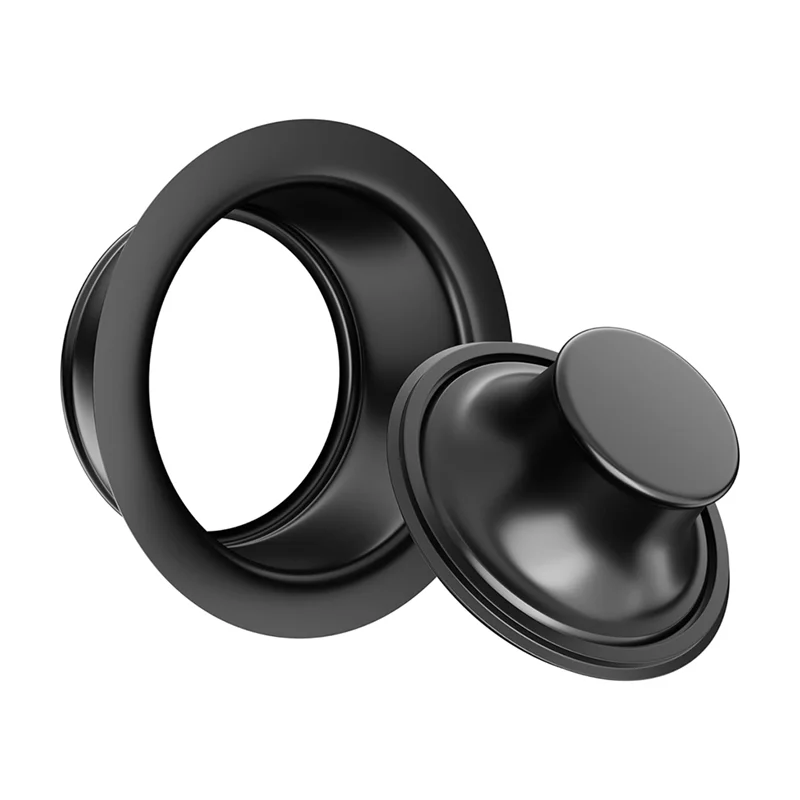 ABMI-kołnierz i korek do zlewu kuchennego, kołnierz odpływu zlewu z korkiem do zgrzewarki odpływu pasujący do 3-1/2 cala,