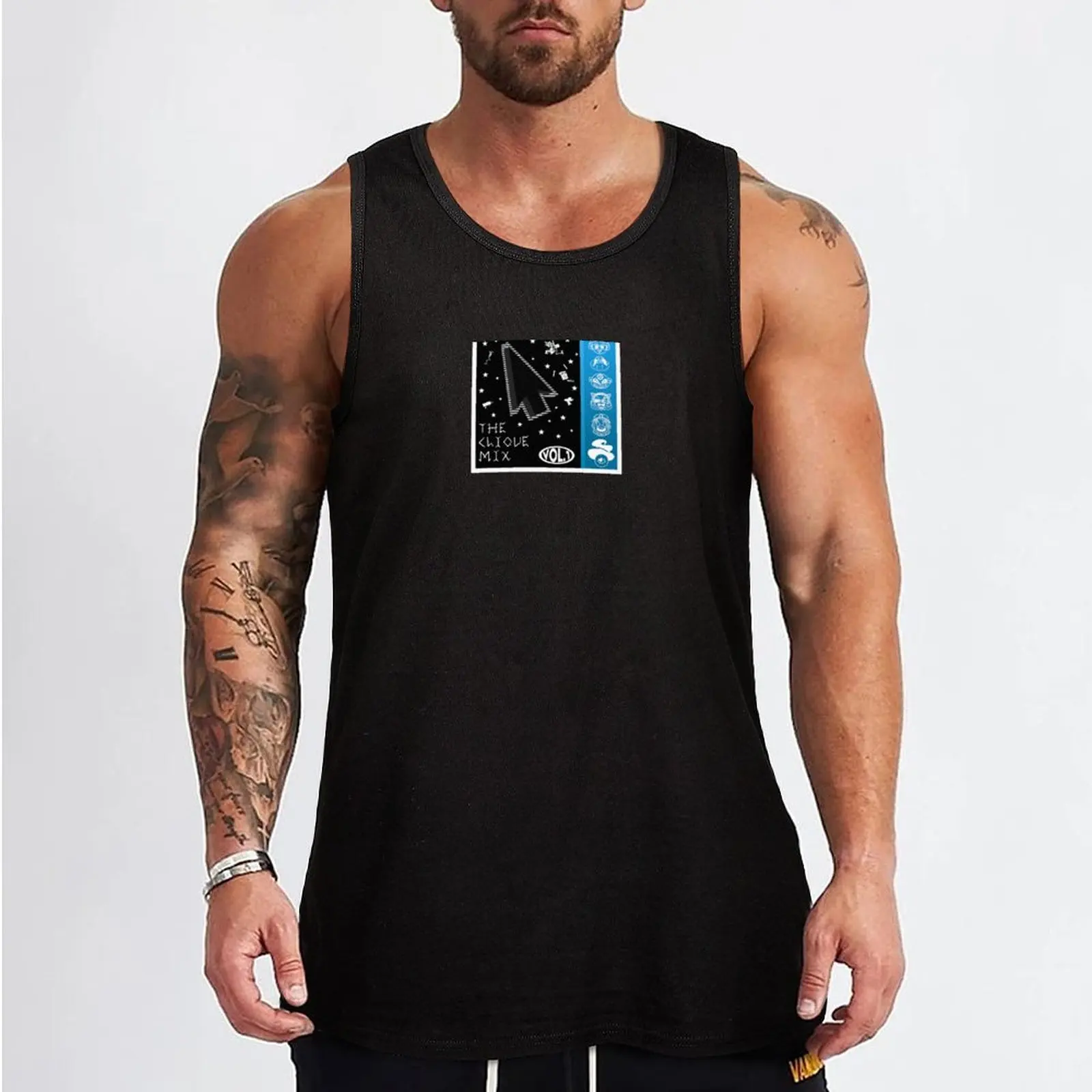 THE CLIQUE MIX VOL. 1 Tank Top Vest male Men's t shirt