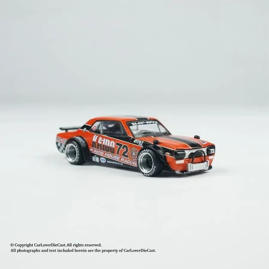 Kaido House MINIGT 1:64 Nissan Skyline2000GT-R (KPGC10), modelo de coche fundido a presión, regalo de colección