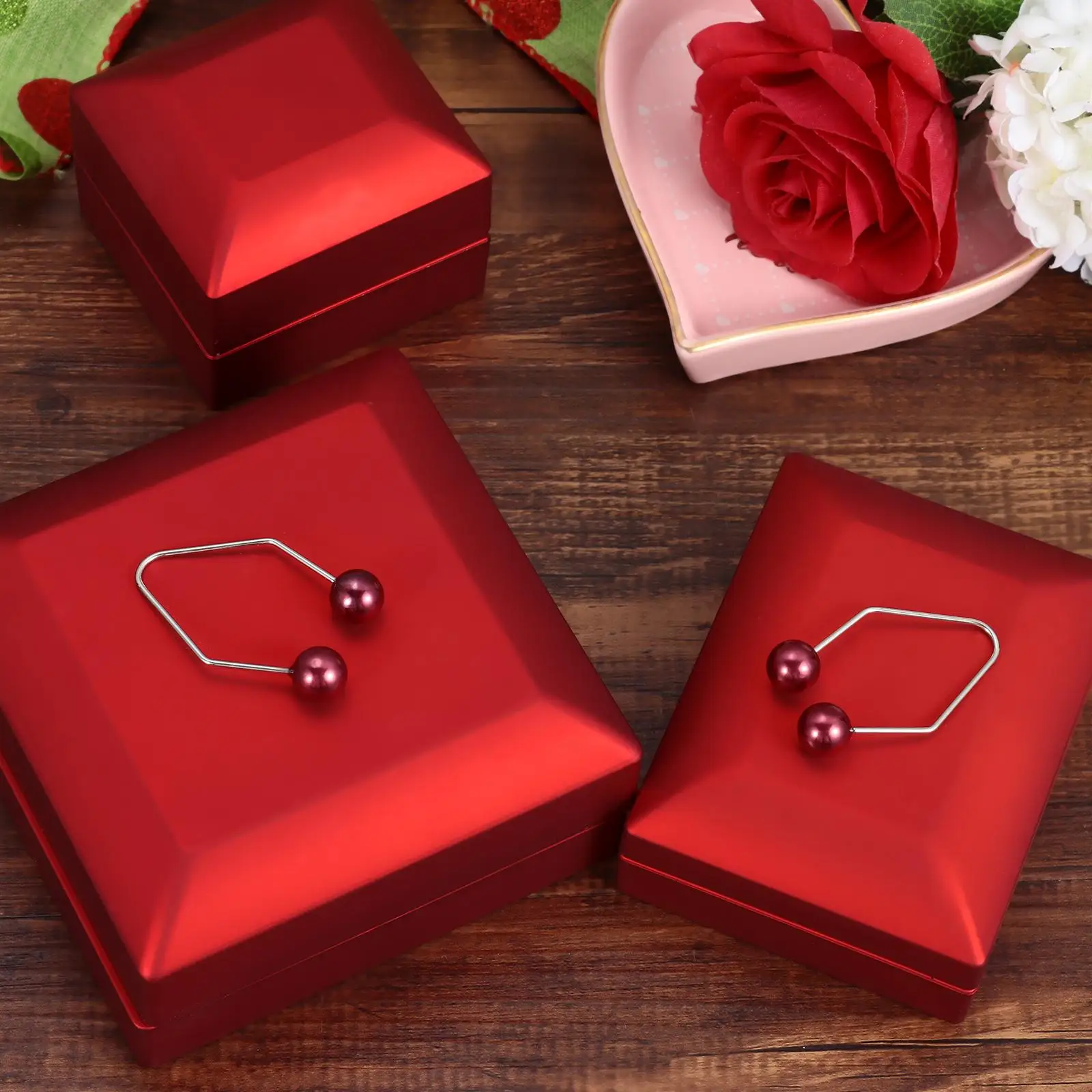 1 Pair Gift Alloy Dimple Trainer Facial Beauty Tools Pearl Dimple Maker for Cheeks Easy to Wear Facial Dimple Make Tool