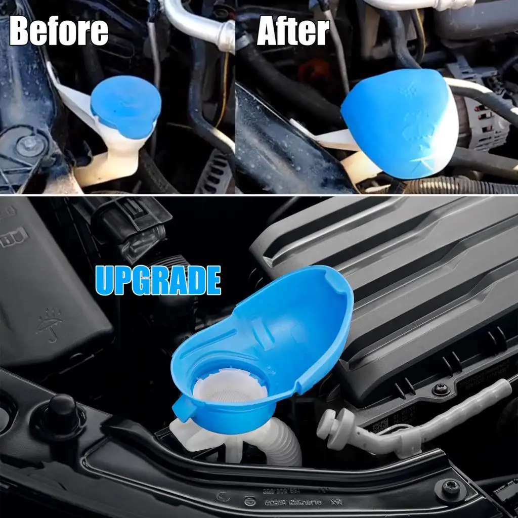 Windshield Wiper Washer Fluid Reservoir Filler Lid Funnel Tank Bottle Cap Cover For  Haval H6 F7 F7x H9 Jolion Hover H6