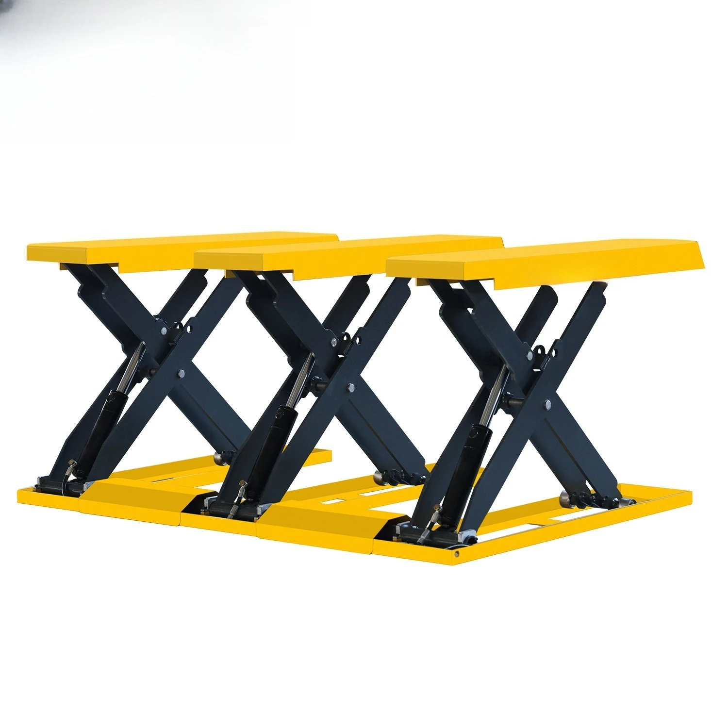 منصة رفع هيدروليكية كهربائية صغيرة على شكل حرف E مقصية تحميل الرفع 0.95 متر 1.5 طن مصنع الرافعة