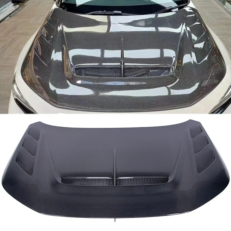 

Vs Style New Carbon Fiber Front Vented Hood Bonnet For Honda For Civic Type R FL5 Hatch Engine