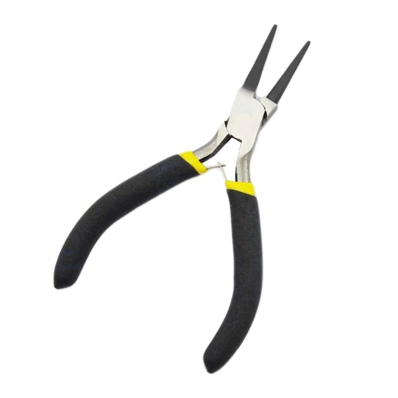 8PCS Mini Jewelry Pliers Carbon Steel Jewelry Plier Sets Flat Nose / Sharp-Nose / Diagonal Nose Wire End Cutter Pliers