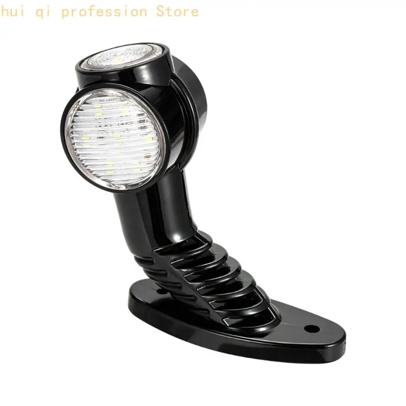 Truck Turn and Side Marker Lamp with Integrated Mounting Base for 12V H8WE